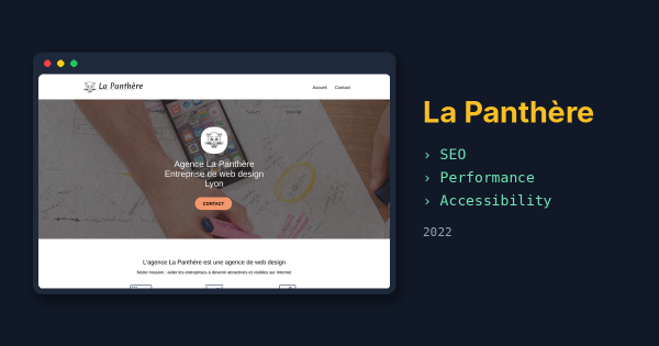 La Panthère — optimising an existing site